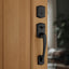 Set manijas puerta exterior con cerrojo SmartKey negro mate