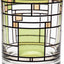 Vaso doble antiguo 14oz set 2 cajas regalo roble verde
