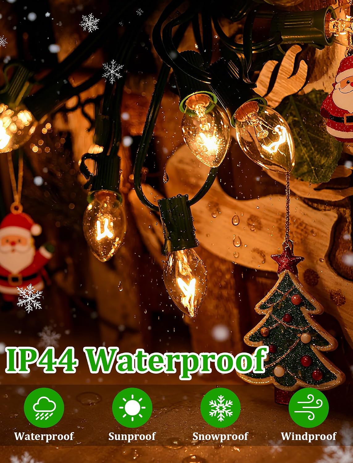 25 Bombillas E12 Transparentes para Candelabro 5W