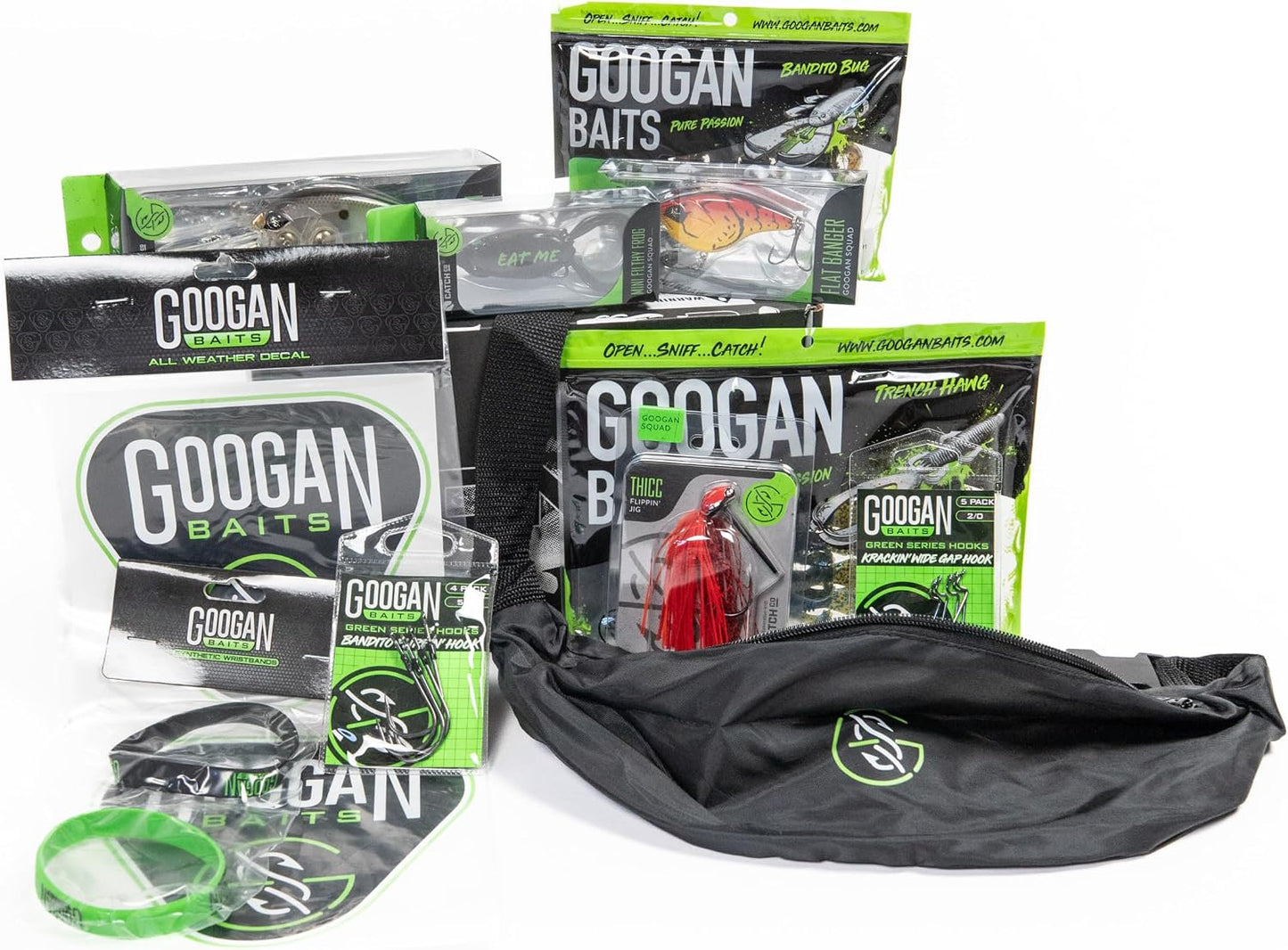 Set Cebo para Bass Largemouth y Smallmouth con Accesorios