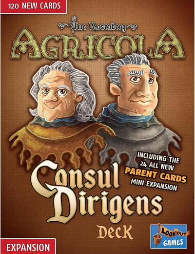 Expansión de mazo Cónsul Dirigens Juego estrategia agrícola 12+
