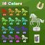 Luz Nocturna Caballo Led 3D con Control Remoto