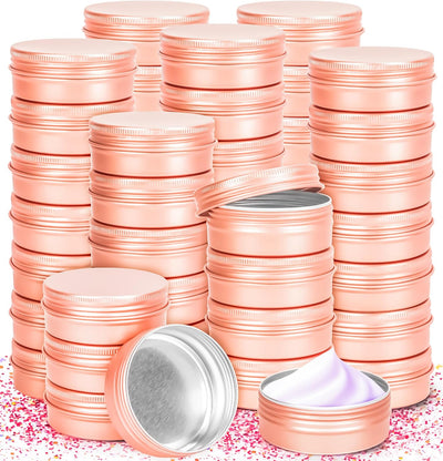 30 Pzas Latas Aluminio 2oz con Tapa para Lociones y Especias