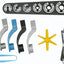 Set desconexión línea combustible 3/8-7/8pulg con bloqueo