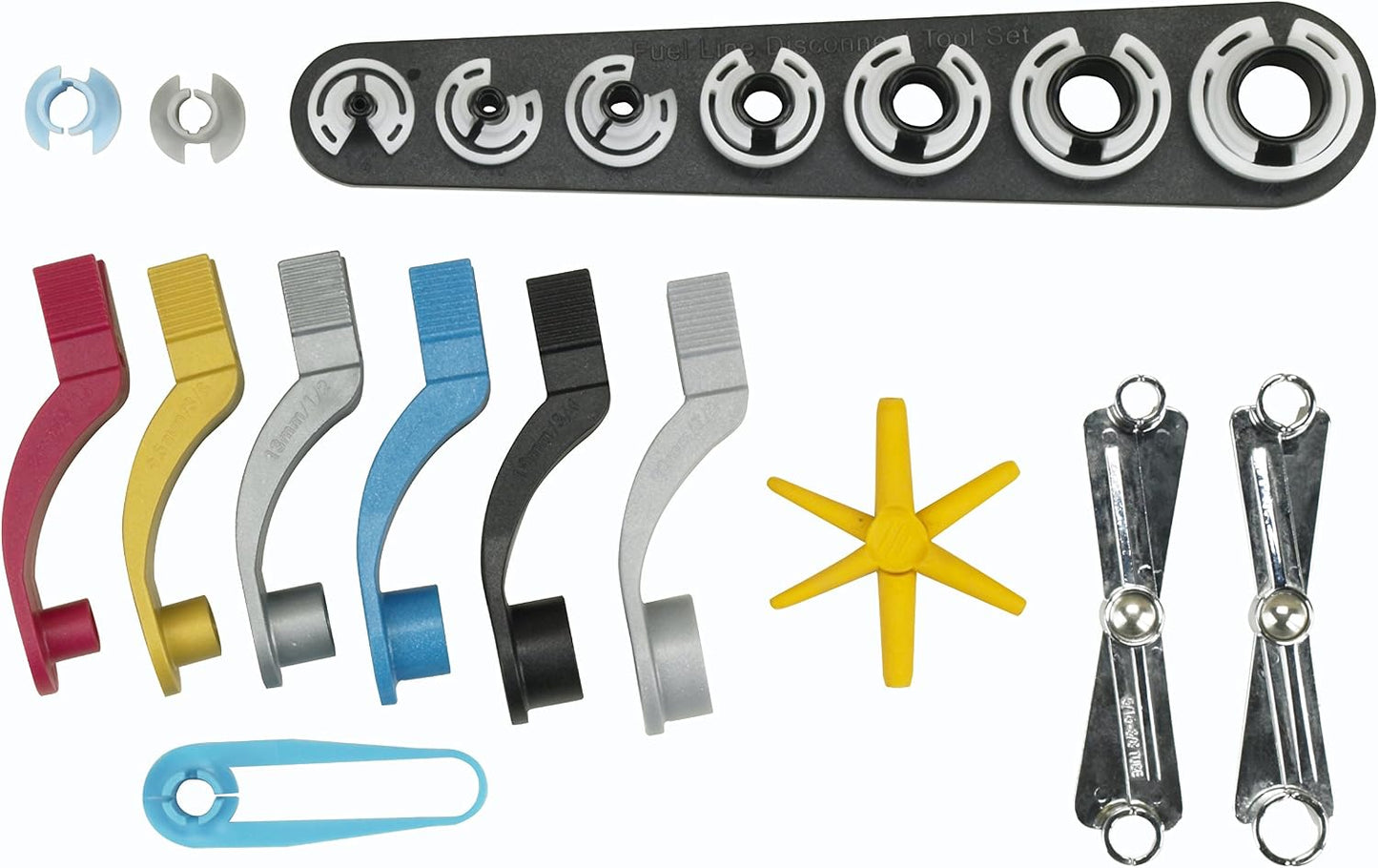 Set desconexión línea combustible 3/8-7/8pulg con bloqueo