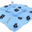 Cojín asiento 20x20pulg interiores exteriores tacones alquitrán