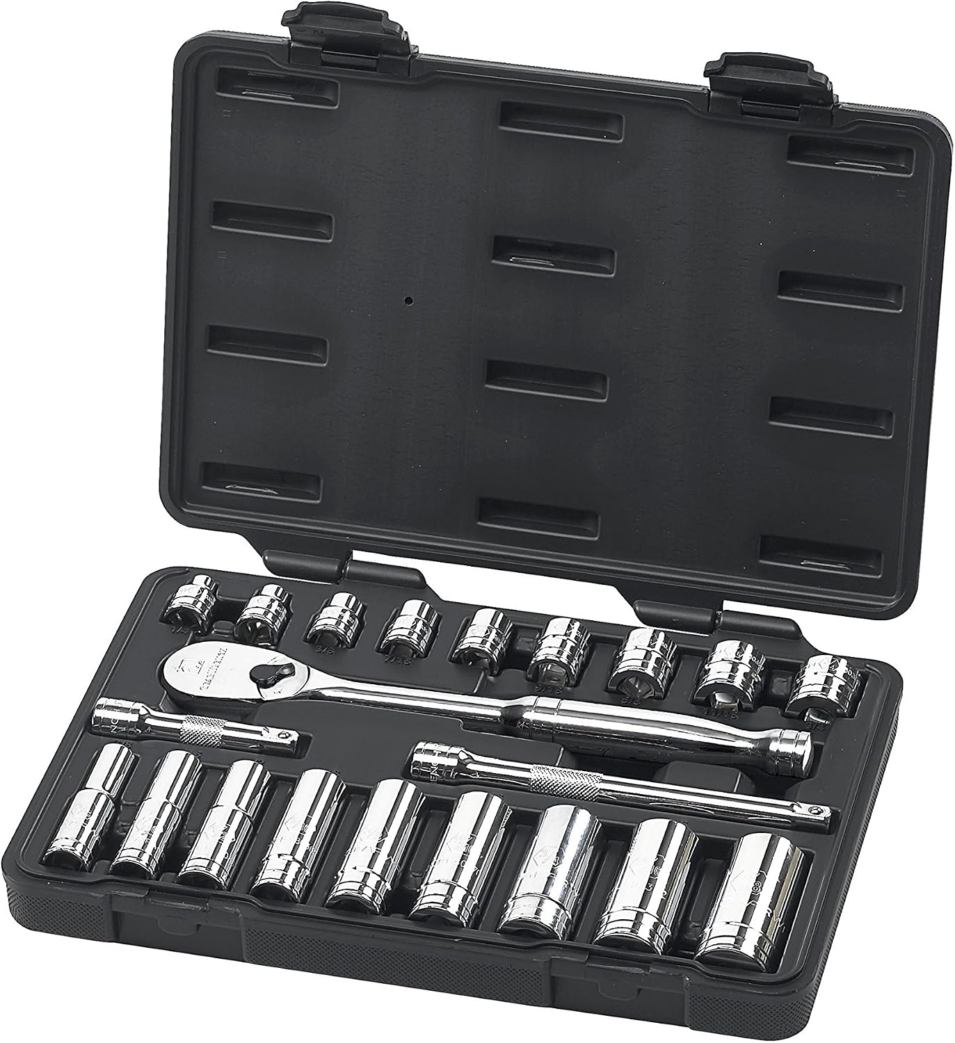Set llave carraca GearWrench 49 pzas hex 1/2
