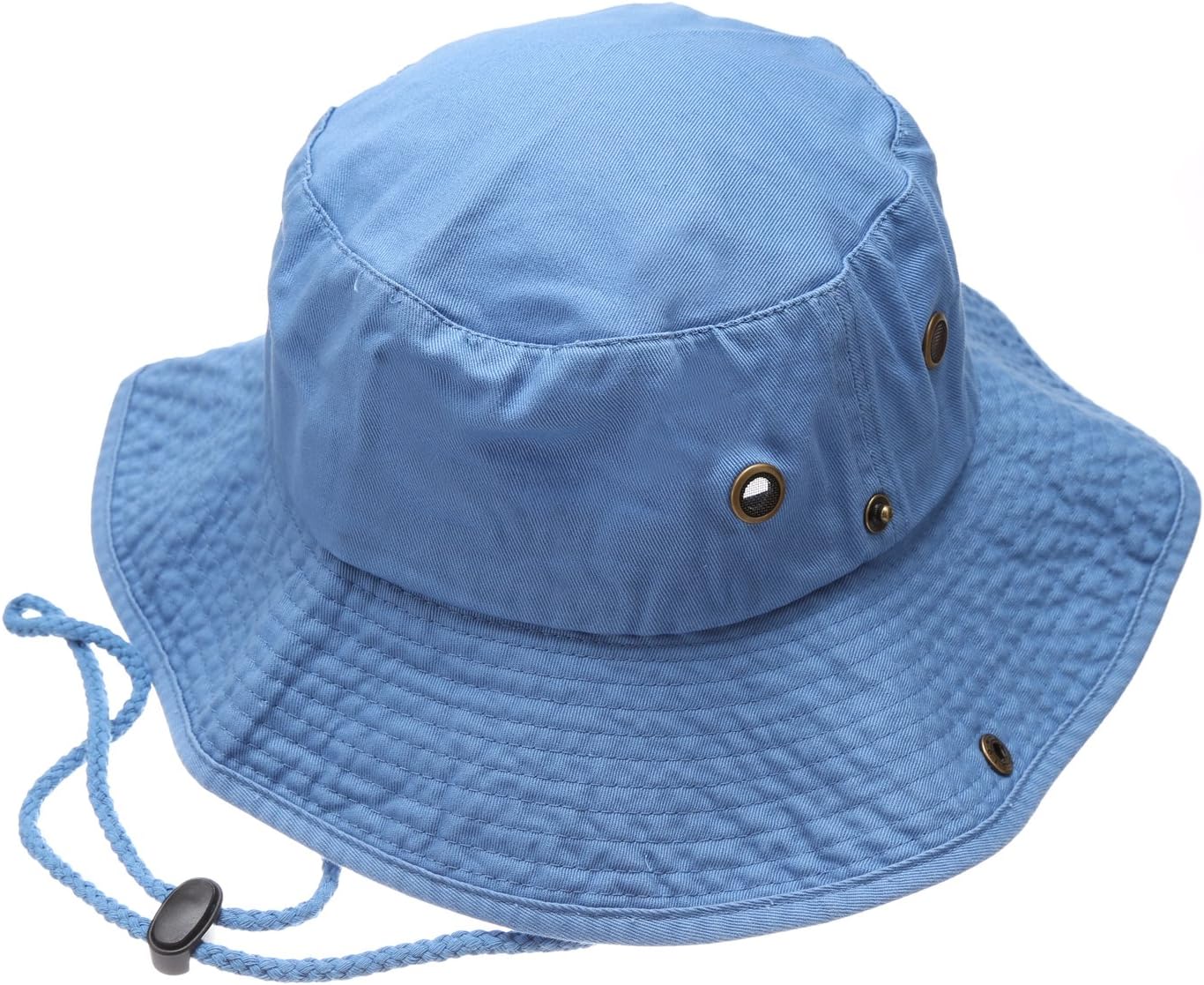 Sombrero cubeta verano pescar con correa ajustable