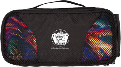 Bolsa Cornhole negro 4 pzas reutilizable malla