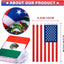 Banderín bandera amistad EE.UU. México 30 banderas 33pies