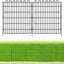 10 Paneles Valla Jardín 81.3cm x 7.19m Barrera Perros