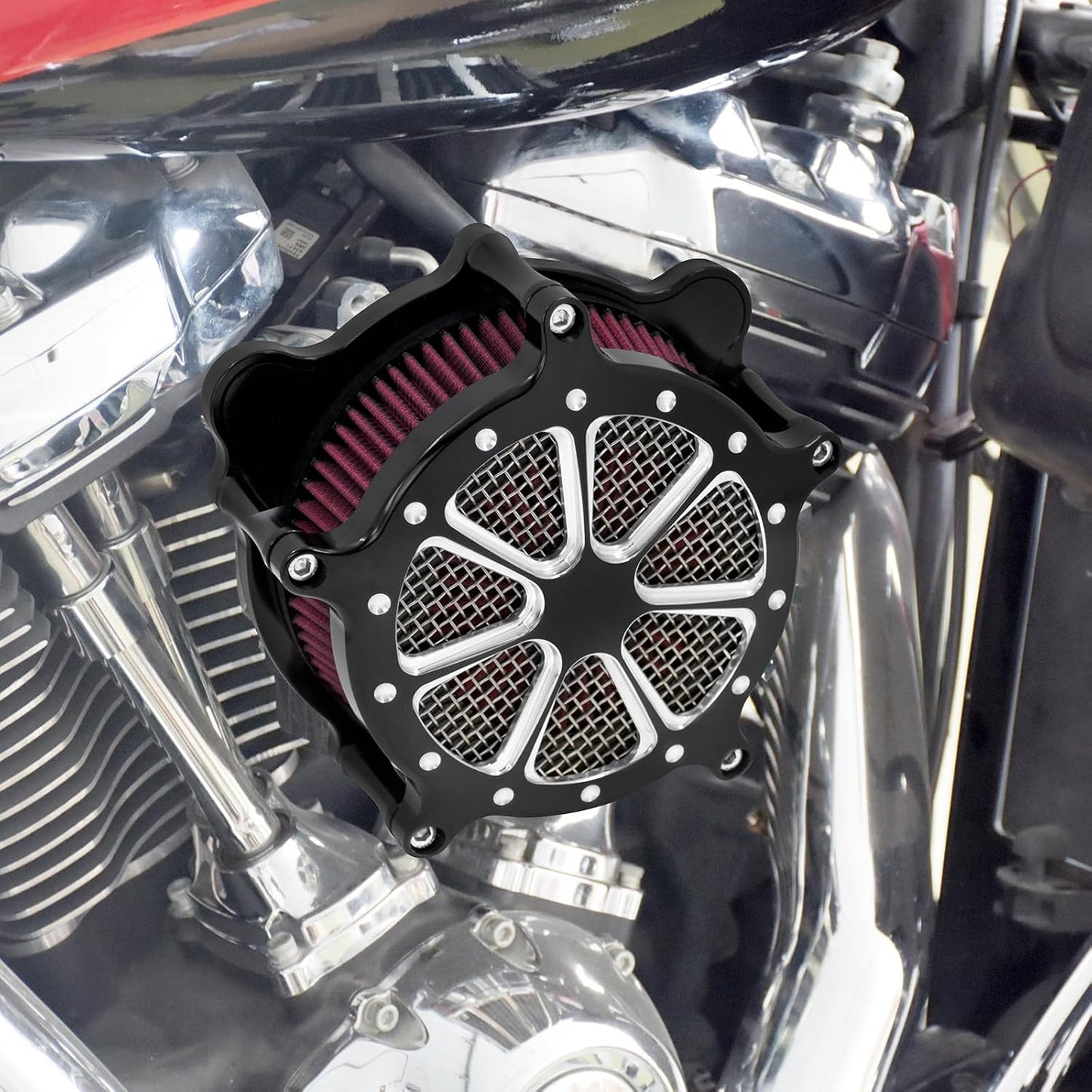 Kit filtro aire motocicleta Harley Softail Touring Dyna