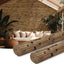 2 Pzas Panel Bambú 48x96" Cubierta Renovable