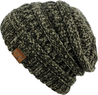 Gorro de punto grueso suave y cálido