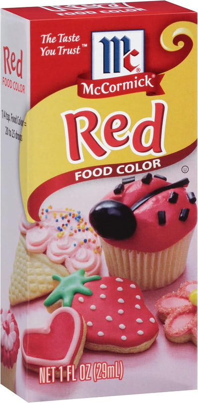 Colorante alimentario rojo 1oz
