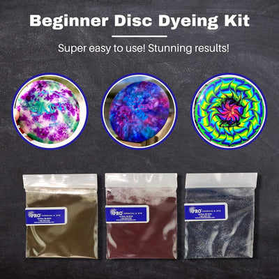 Kit tinte disco golf PRO Chemical para principiantes