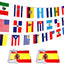 Set 22 Banderas Países Hispanohablantes 60ft