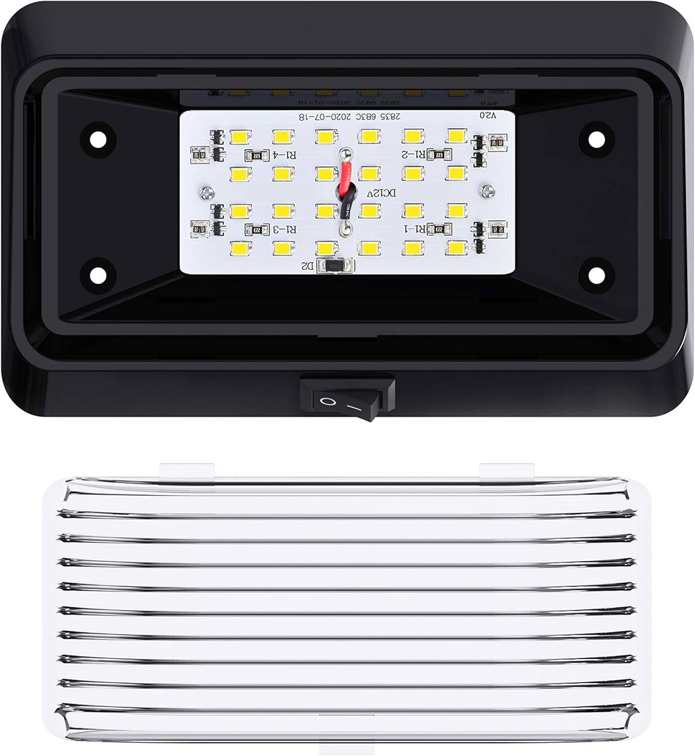 Luz utilidad 12V 280lm para RV porche exterior