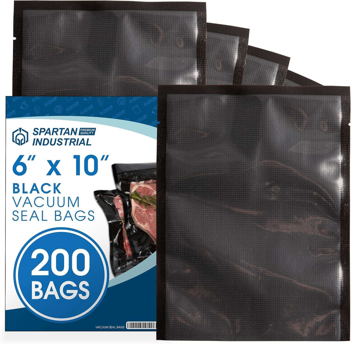 Bolsas selladoras al vacío 6x10pulg 200uds sin BPA