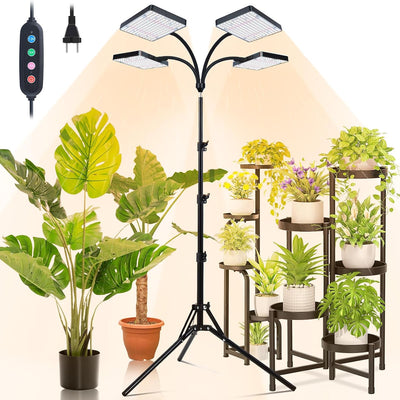 Luz cultivo 100W soporte espectro completo para plantas interiores