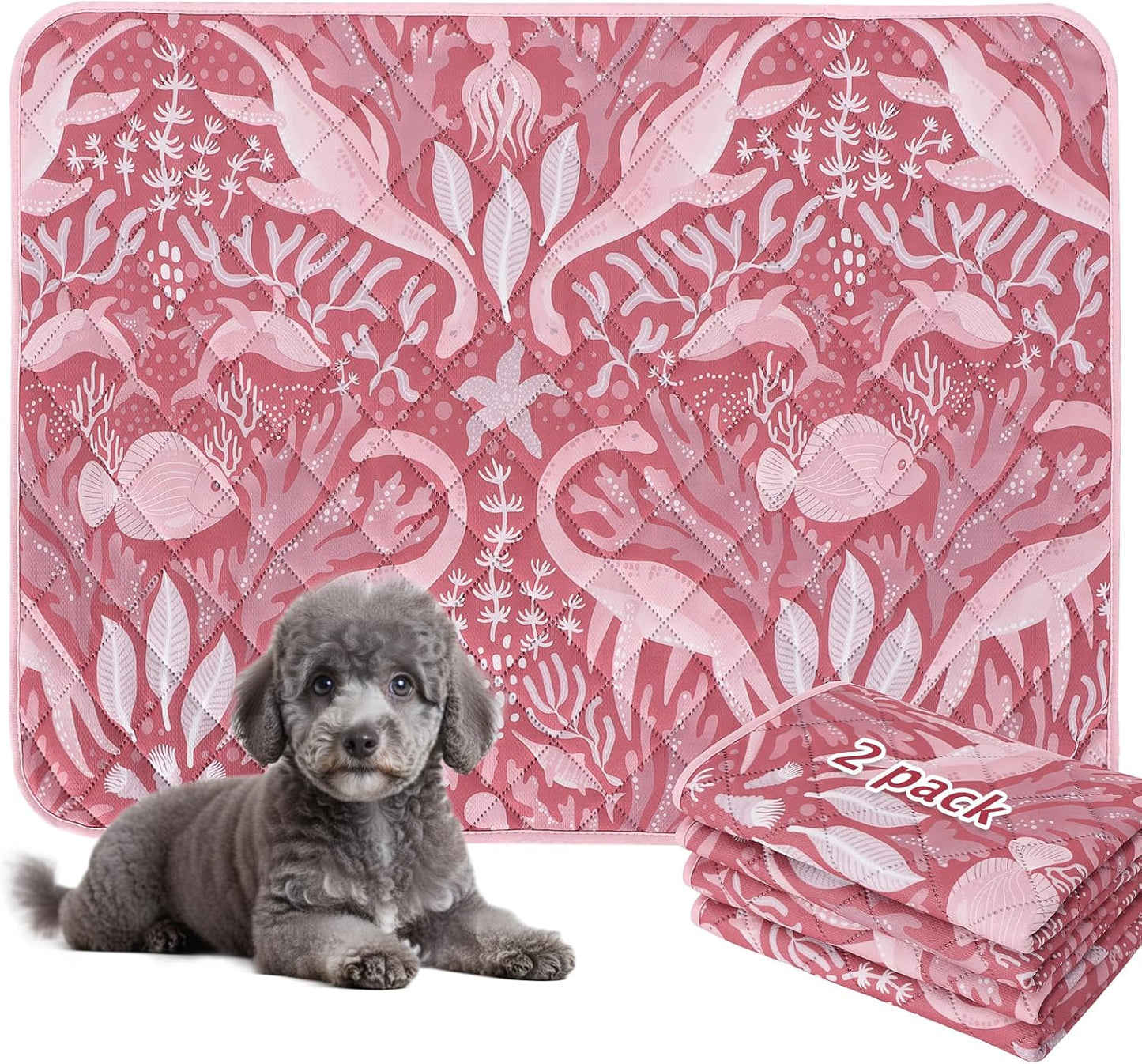 Almohadillas orina perros reutilizables 2 pzas