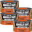 Cinta negra resistente 2.88x25yd pack 4