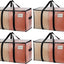 Cajas almacenamiento mudanza set 4 transparente