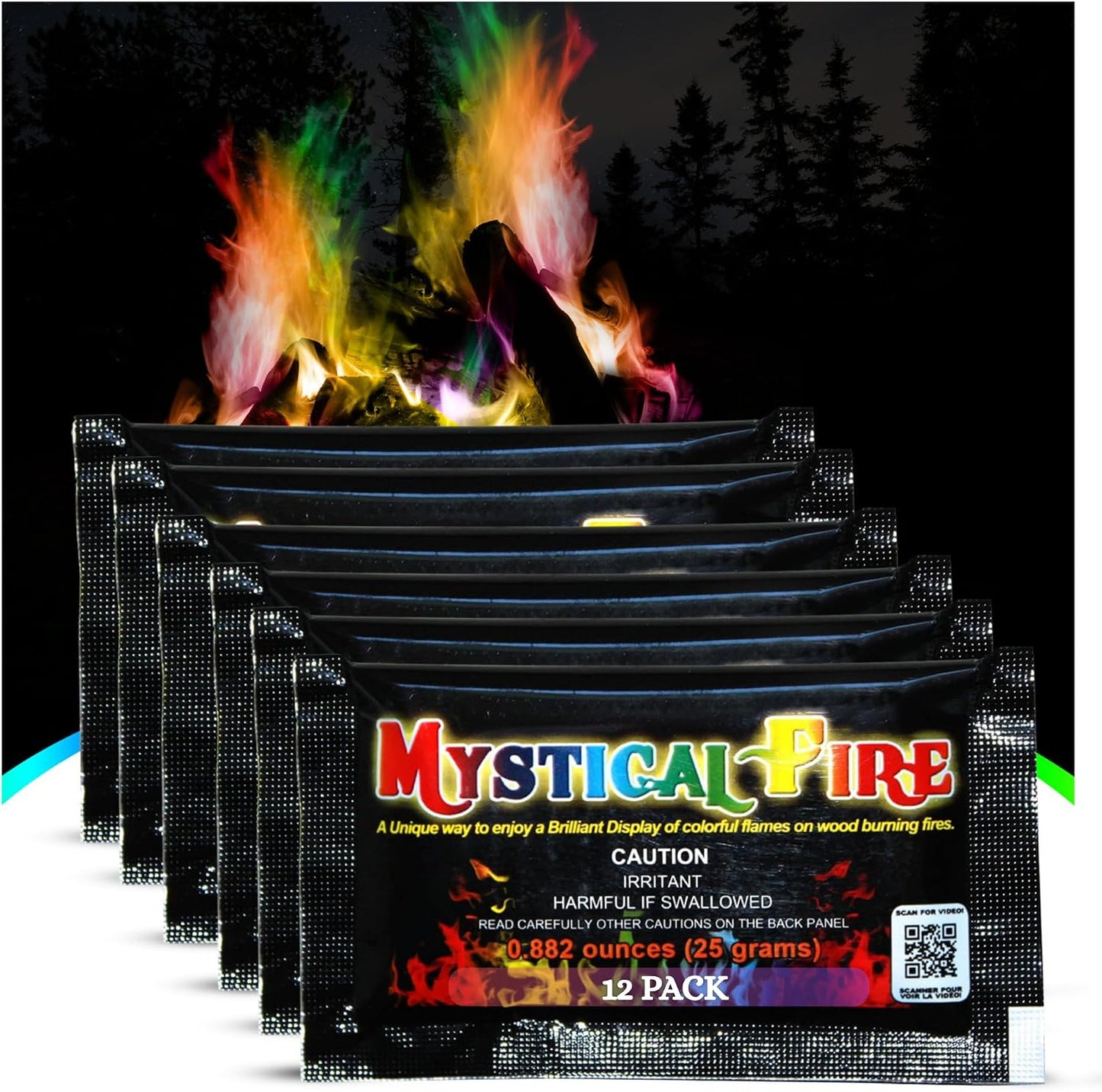Pack cambio color fogatas chimenea 12 unidades 0.882oz