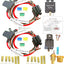 Kit relé ventilador eléctrico doble 40A 185-175°C