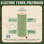 Valla eléctrica polietileno 660" 6 cables cobre estañado