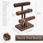 Soporte madera para pulseras y relojes en barra T
