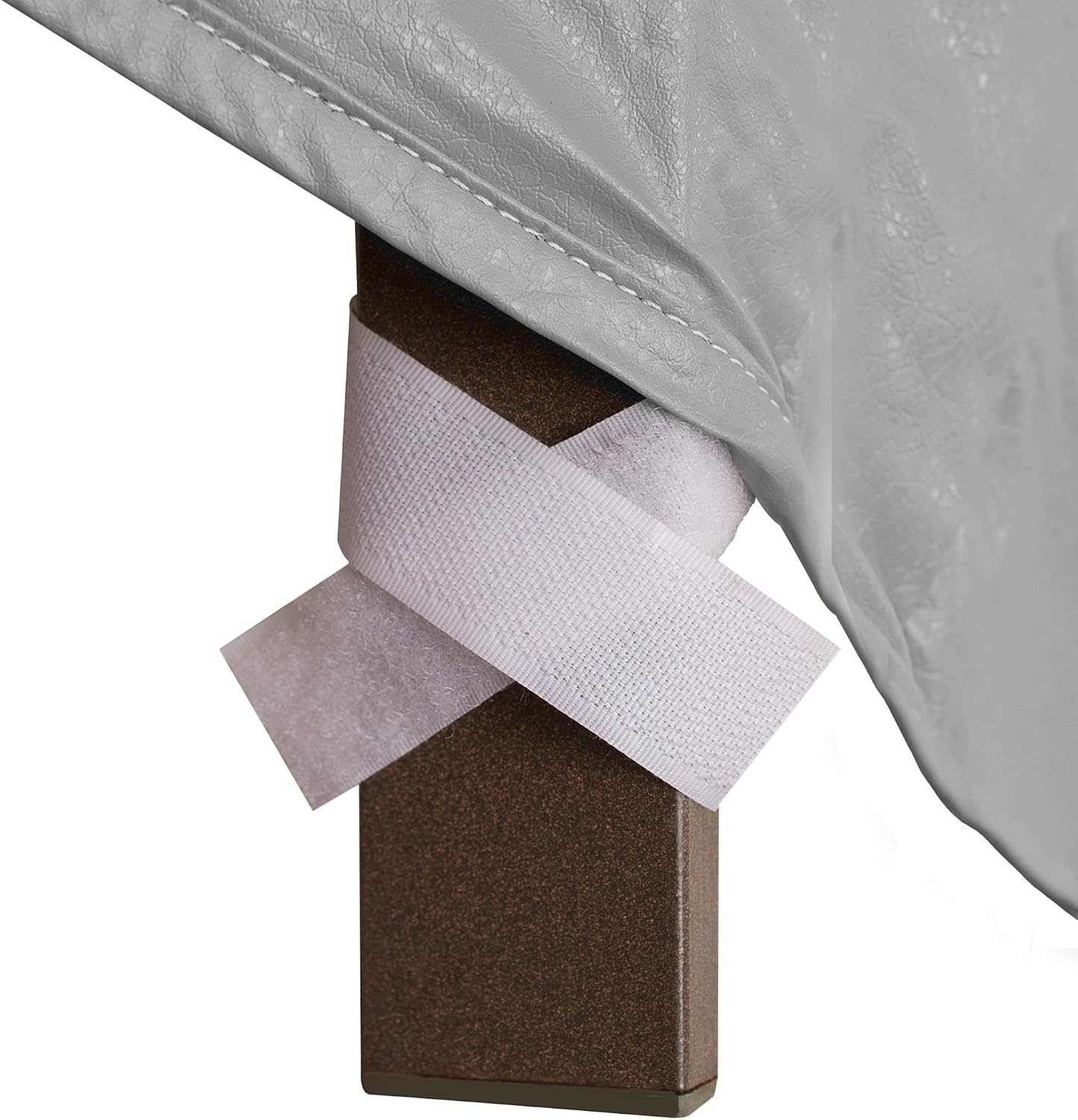Fundas sillas mimbre resistentes intemperie grande gris