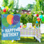 Bandera jardín feliz cumpleaños 12x18pulg doble cara