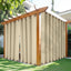 2 Cortinas impermeables exteriores con cremallera