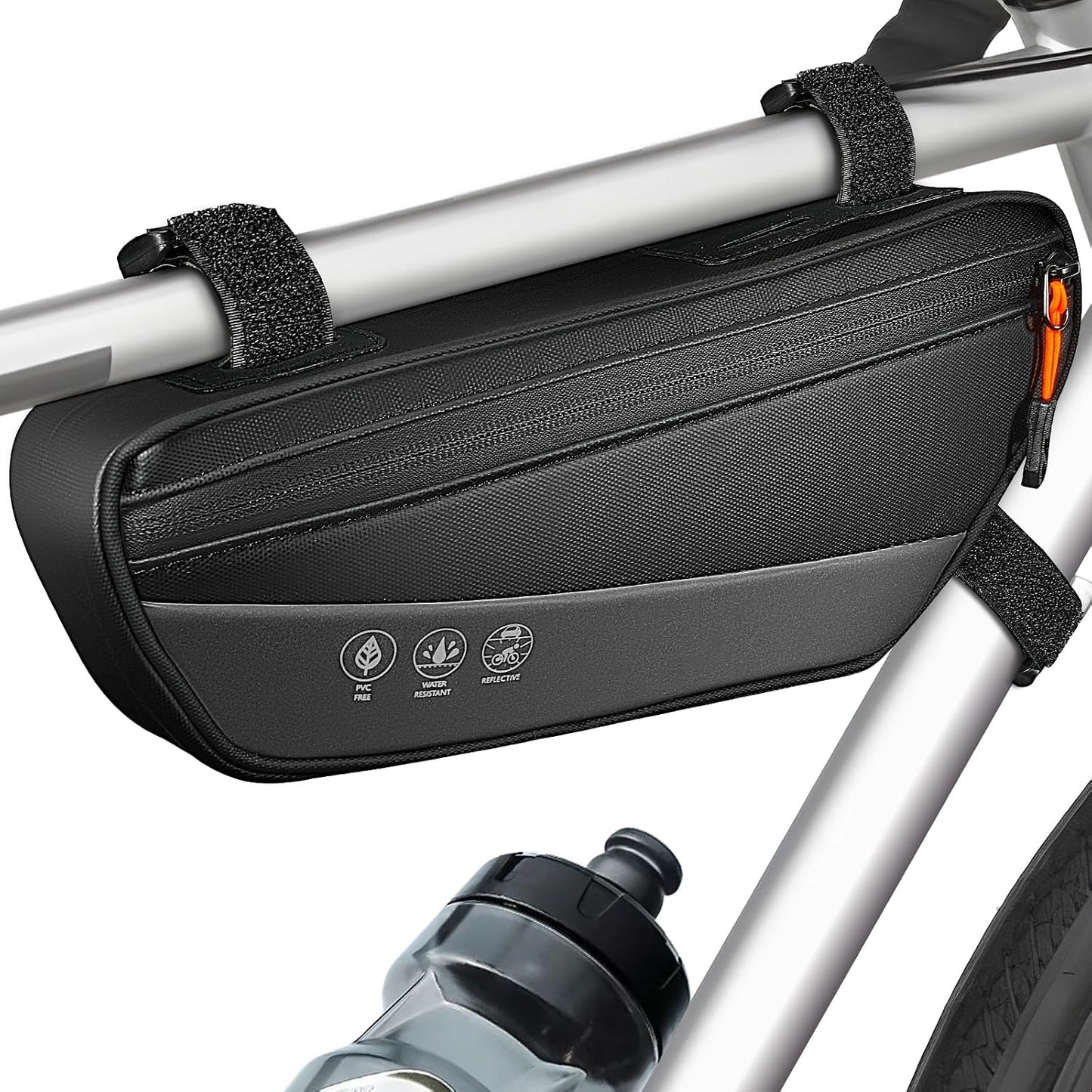 Bolsa triangular impermeable para bicicleta 1.8L