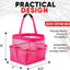 Bolsa organizadora ducha 9 bolsillos plegable viaje gimnasio