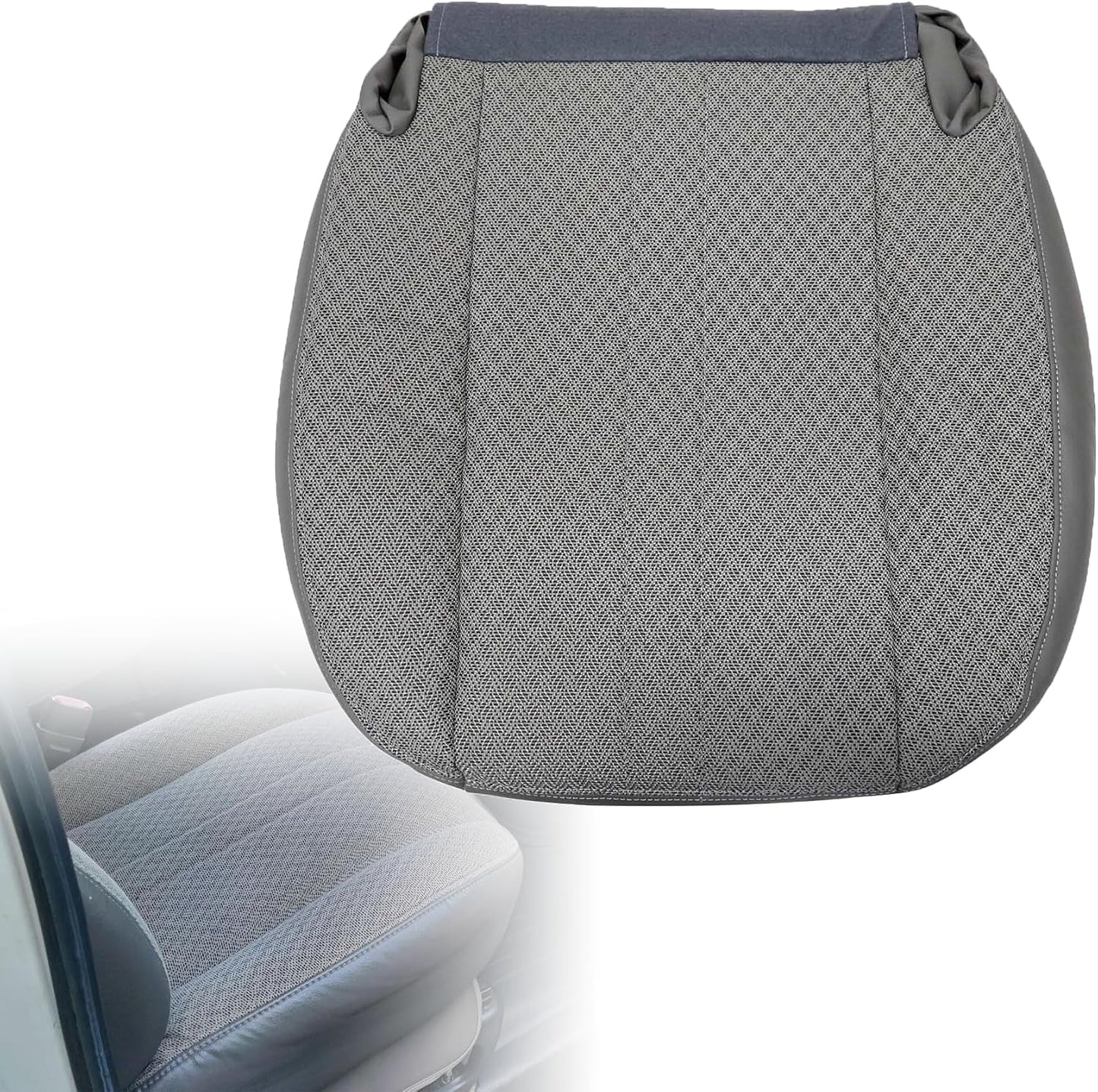 Funda asiento Chevy Express GMC Savana 2003-2014 gris peltre