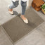Alfombra puerta resistente manchas antiderrap