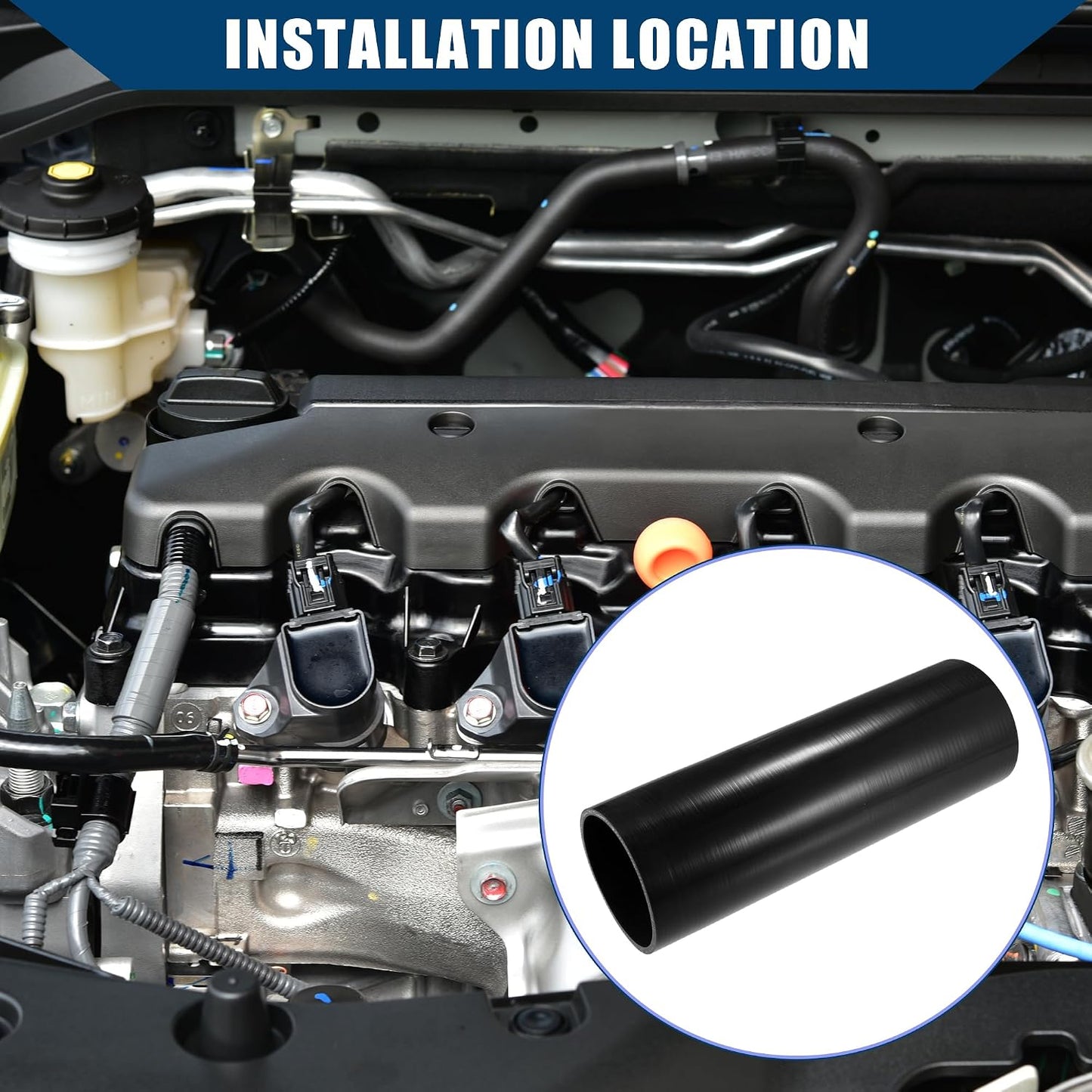 Acoplador manguera silicona intercooler automóvil