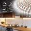 Tira luces LED blancas 12V 60led/m 8.2pies