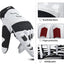 Guantes bicicleta MTB motocross pantalla táctil hombre