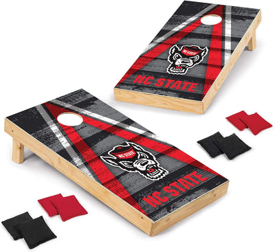 Set cornhole madera 2x4ft impresión 8 bolsas frijoles
