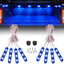 Set 8 luces LED azul para camioneta con interruptor
