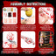 Set 3 decoraciones Halloween al aire libre 5ft espeluznante