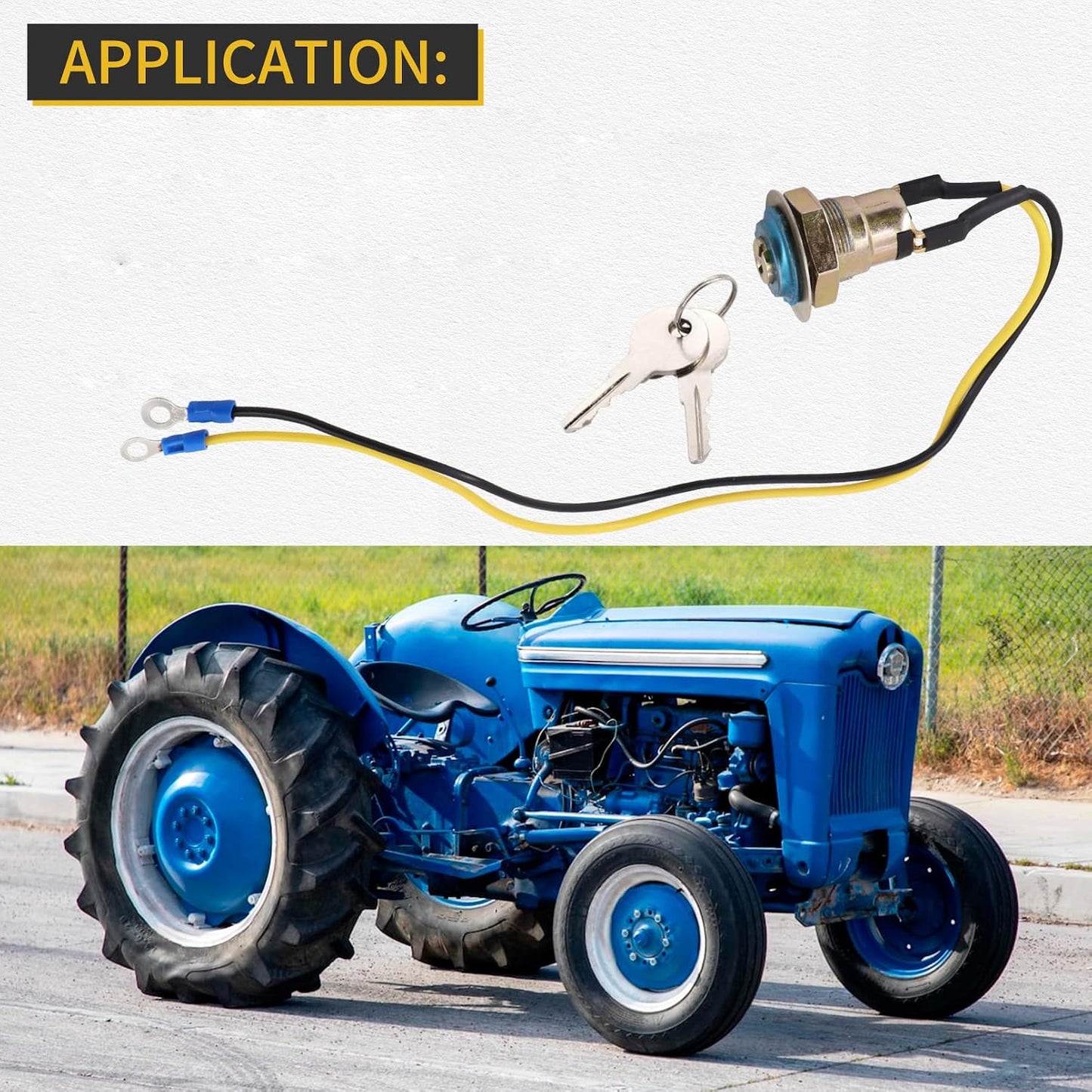 Interruptor encendido 8N3679C para tractores John Deere 2N 8N 9N