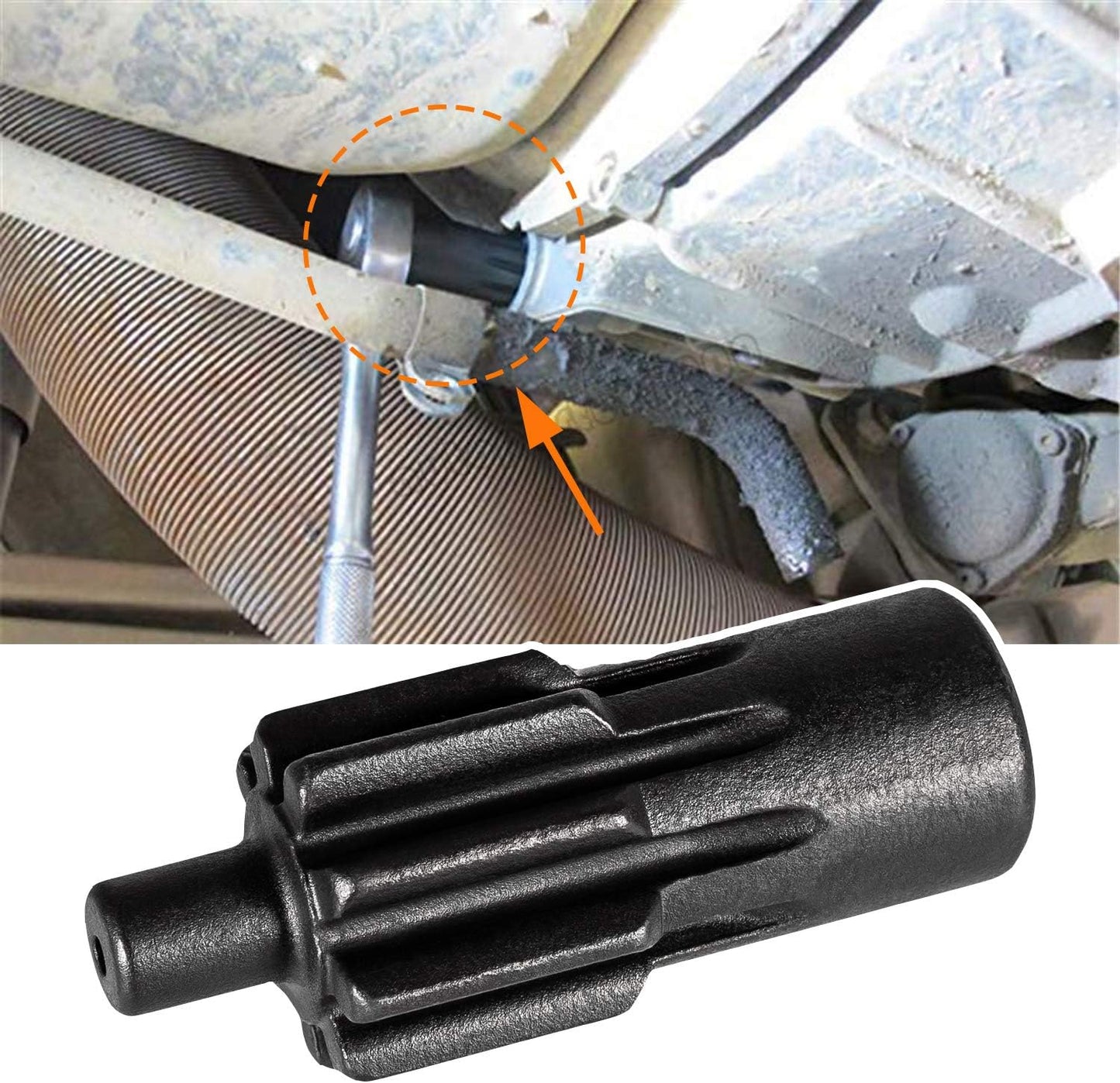 Herramienta giro motor camión Kenworth T880