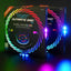 Disco LED RGB 108 o 36 luces camping regalo