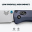 Cuchillo plegable bugout EDC hoja caída mango aluminio