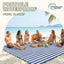 Manta playa impermeable plegable extra grande para viaje