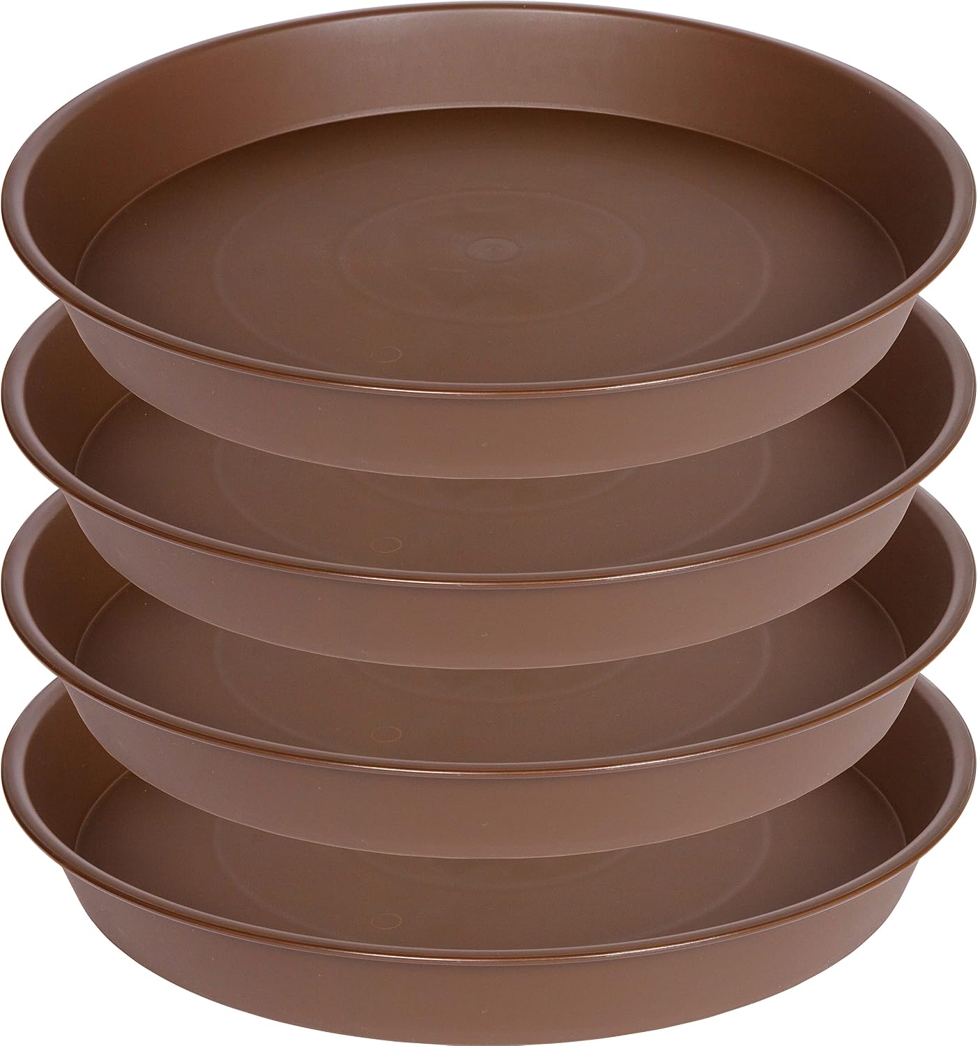 4 Pzas Platos Plástico 18-19pulg Profundos Interiores